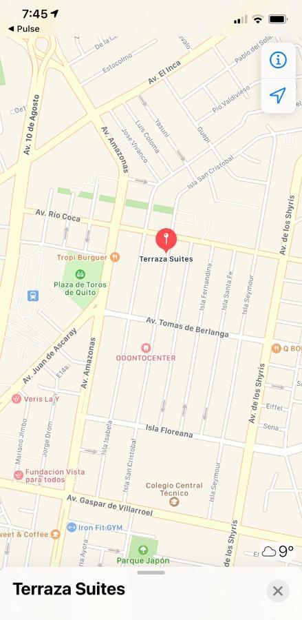 Terraza Dreams Hotel Кито Екстериор снимка